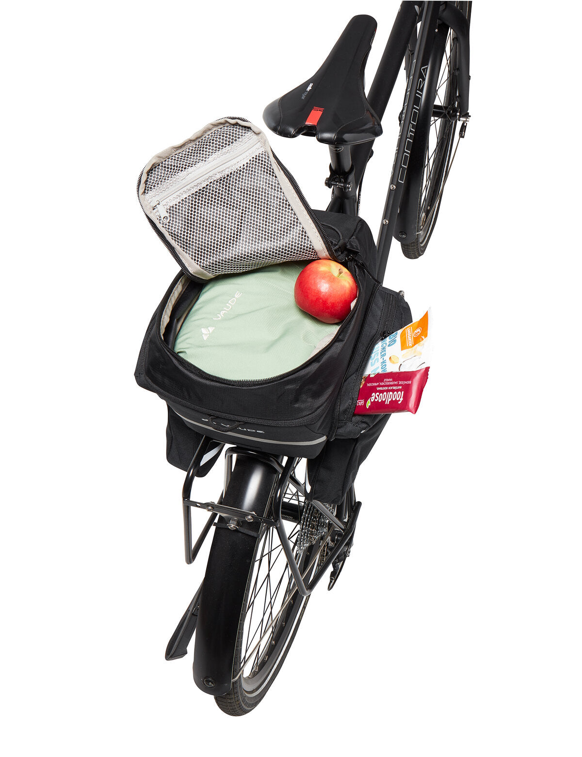 VAUDE Silkroad Plus sacoche de porte-bagages Uniclip noir