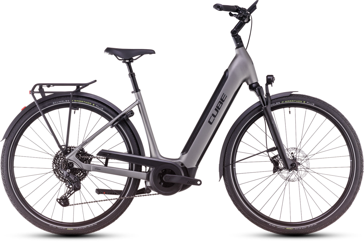 Cube Supreme Hybrid SLX 625 Easy Entry gris´n´lunar (2026)