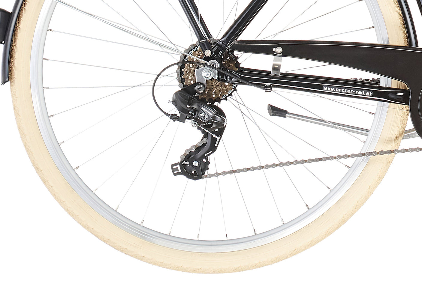 Ortler Detroit EQ Alloy 6 vitesses noir