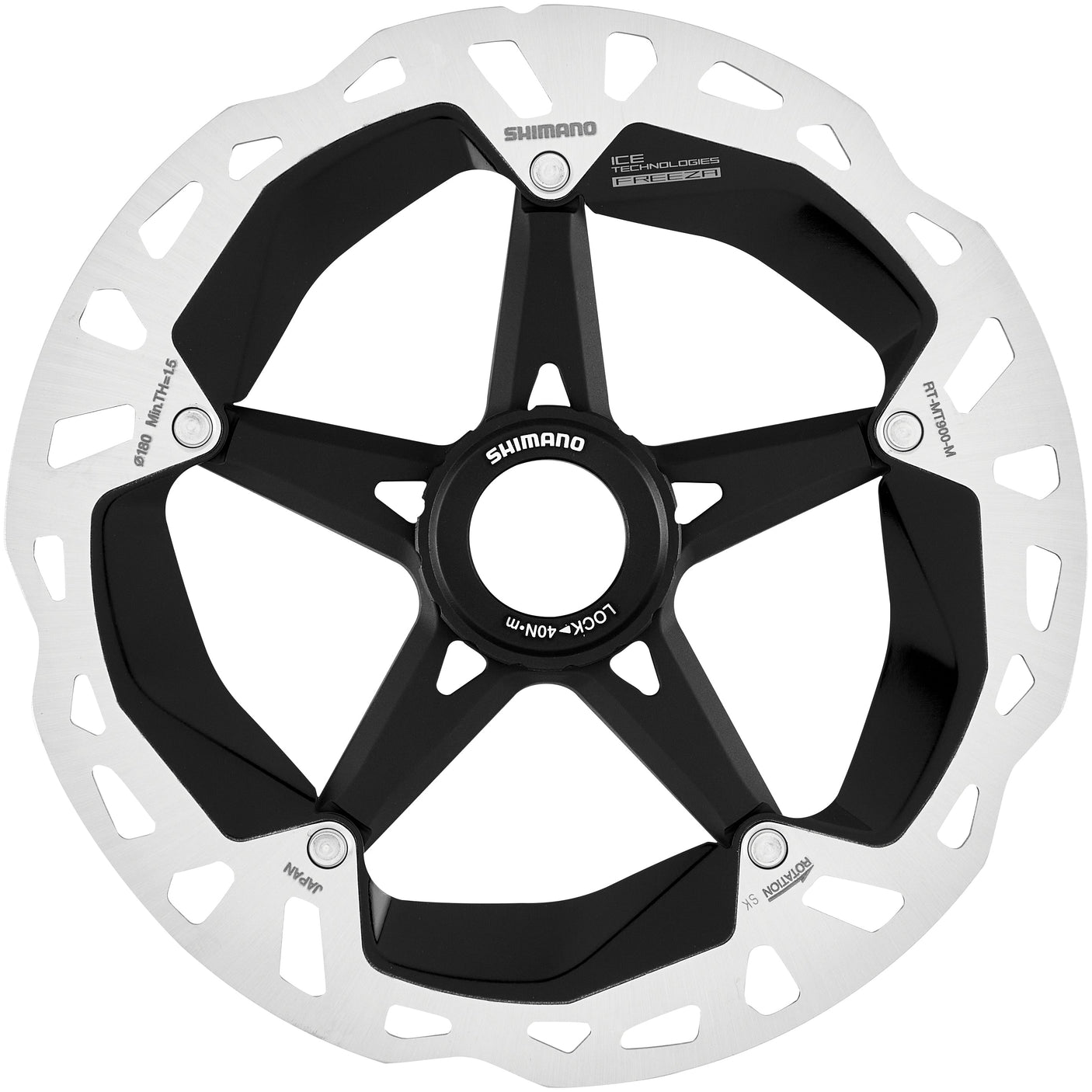 Shimano RT-MT900 Ice Tech Freeza disque de frein avec bague de verrouillage