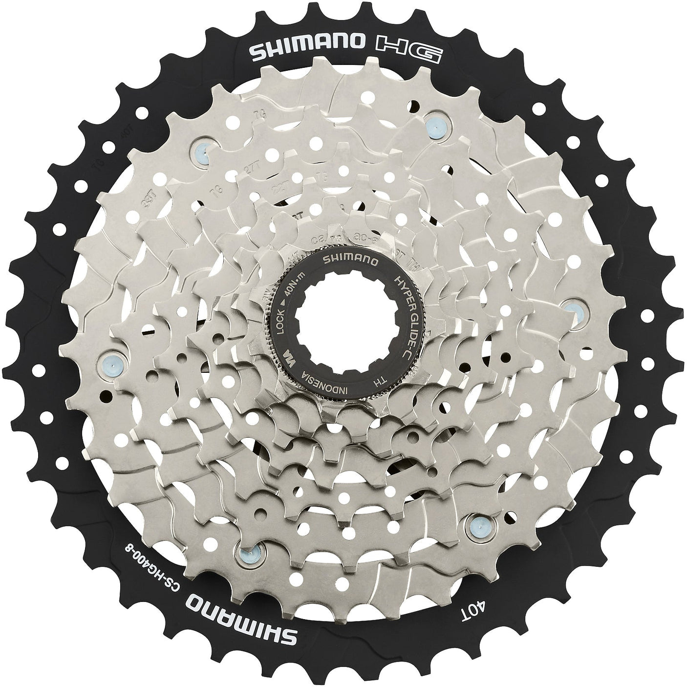Shimano CS-HG400 cassette 8 vitesses 11-40 dents