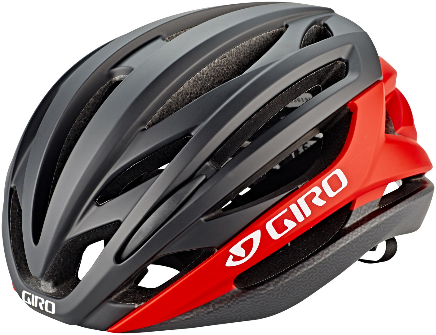 Casque Giro SYNTAX mat noir/rouge vif