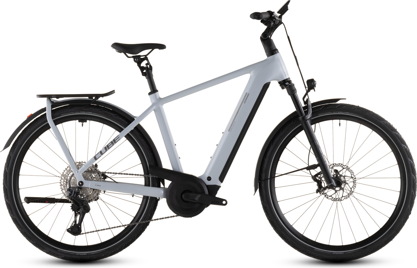 Cube Kathmandu Hybrid SLX 800 Diamant gris brouillard´n´gris