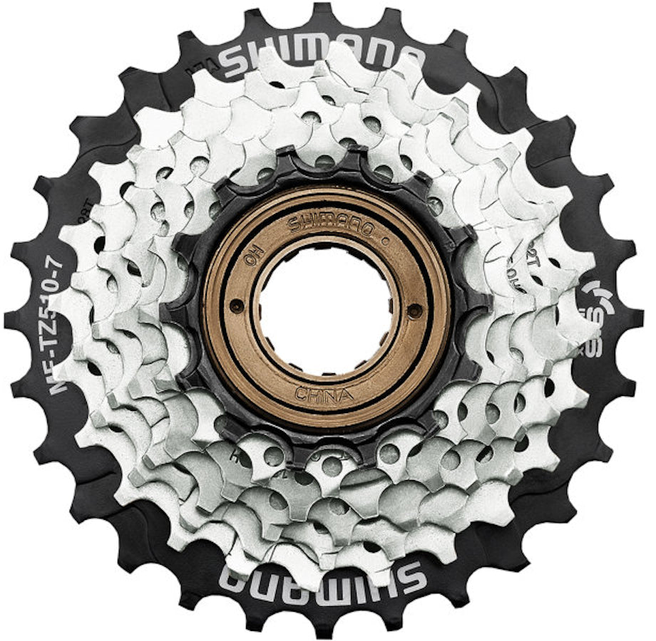 Shimano MF-TZ510 roue libre à vis 7 vitesses brun/noir