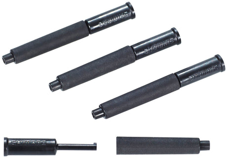 Capuchons de fin de câble Shimano pour gaines de câble de dérailleur avec pointe et manchon en caoutchouc, lot de 4 pièces