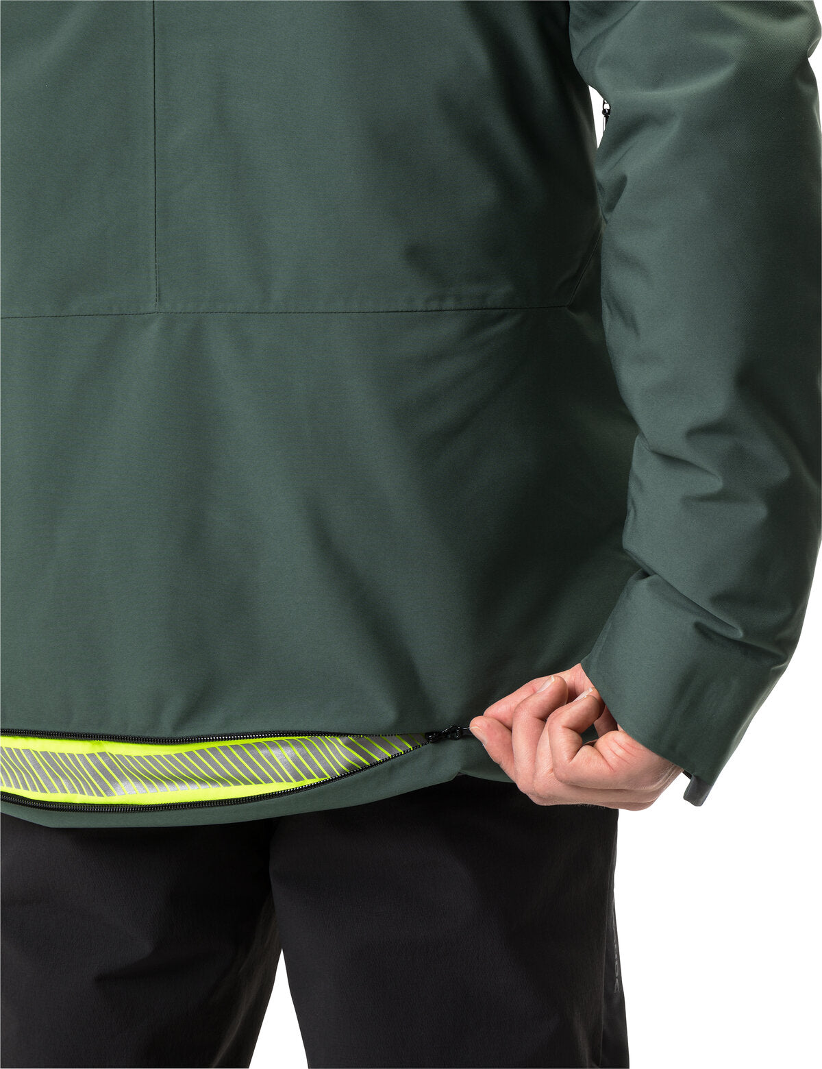 VAUDE Cyclist Warm Rain Jacket homme vert