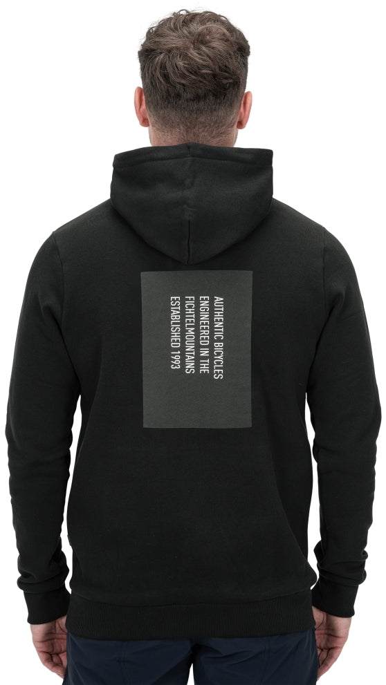 CUBE Sweat à capuche Organic noir