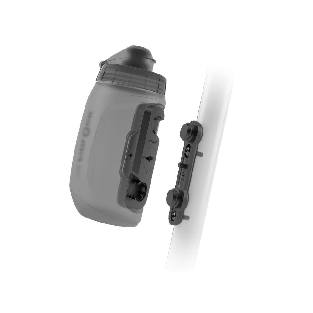Fidlock Twist Bottle 450 incl. support noir/transparent