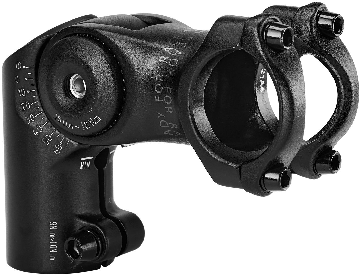 RFR potence réglable surélevée VTT noir