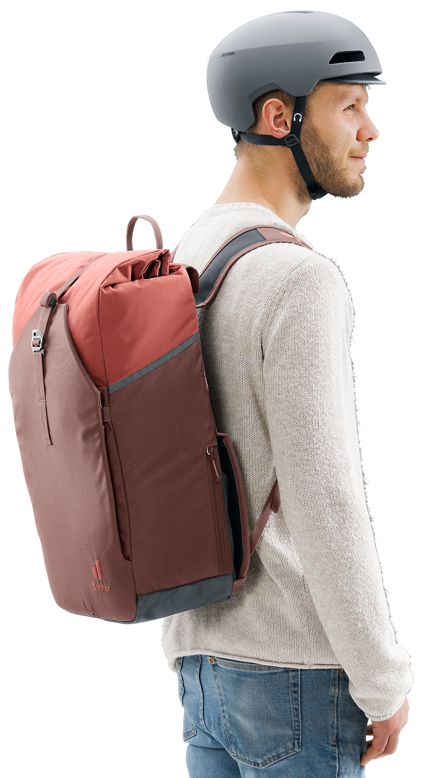 deuter Xberg 25 Sac à dos Sacoche de porte-bagages raisin-caspia
