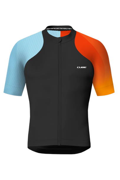 Cube MAILLOT ROUTE/XC TEAMLINE manches courtes black