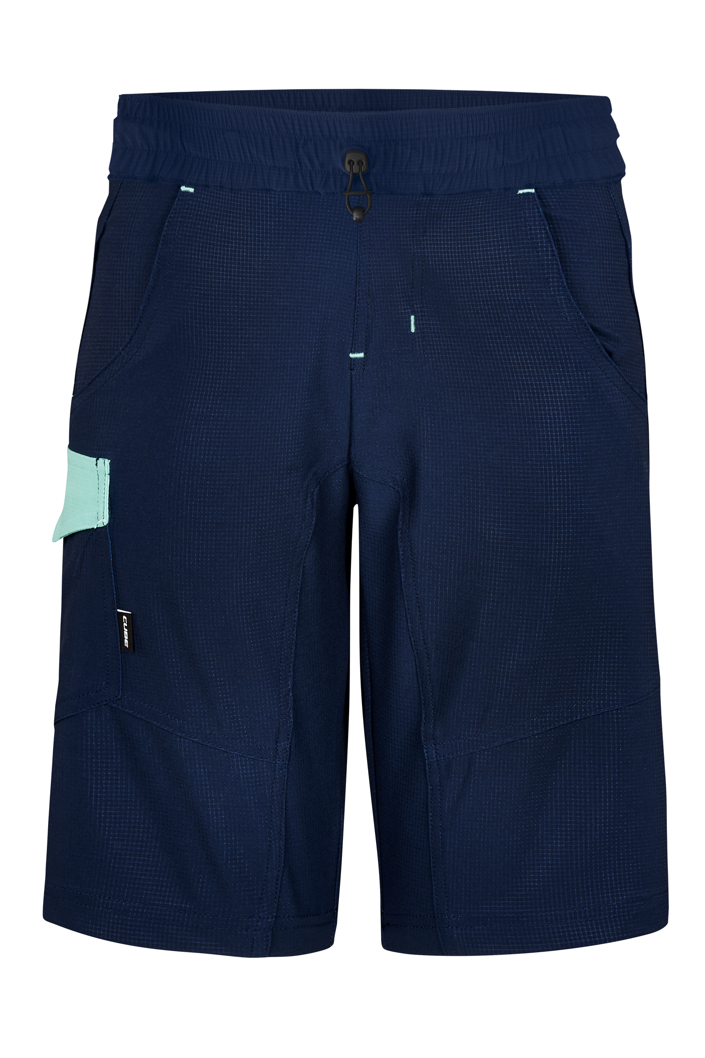 CUBE TEAMLINE Baggy Shorts ROOKIE bleu´n´menthe