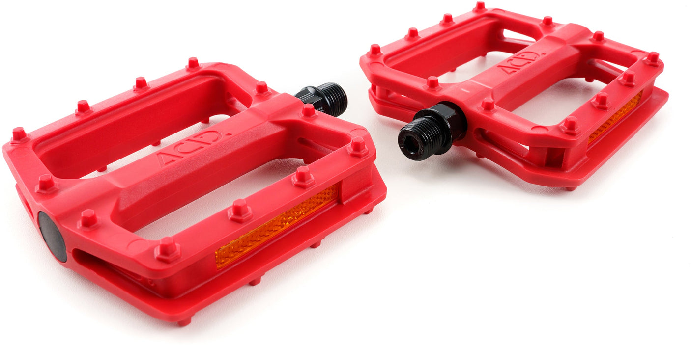 ACID Pédales FLAT C3-ZP rouge