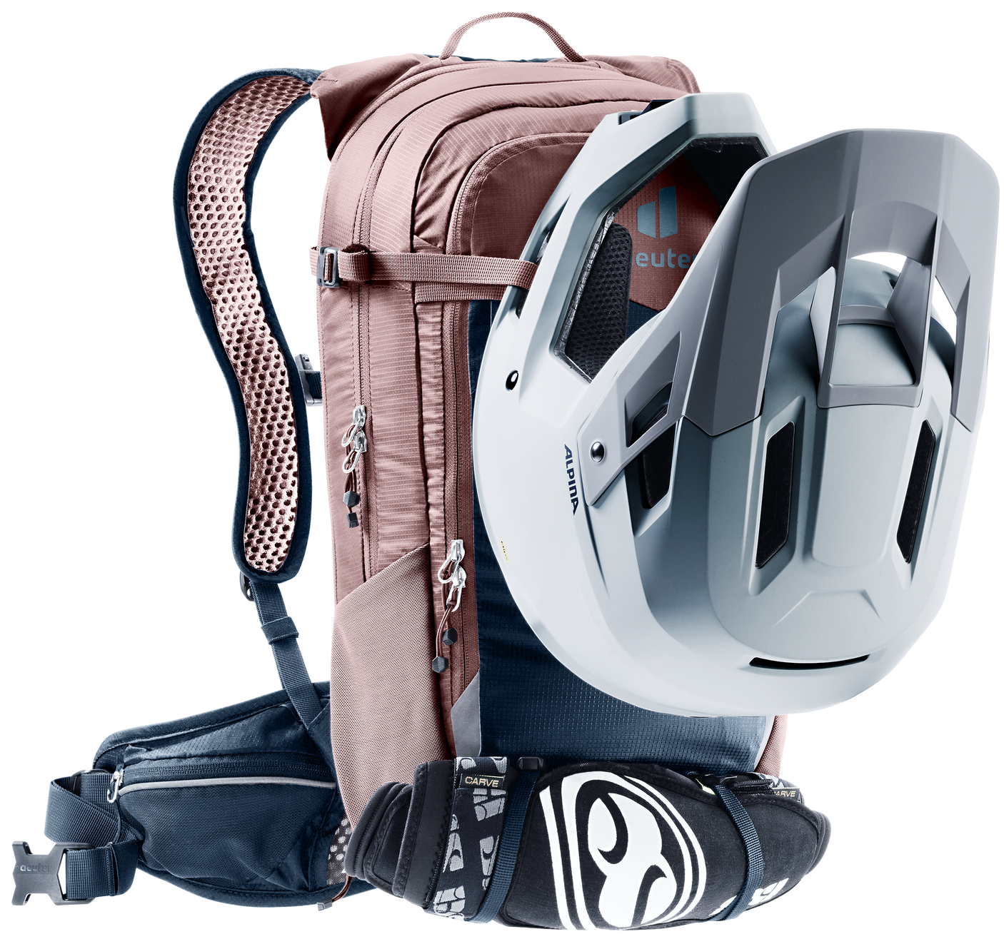 deuter Compact 14+3 sac à dos vélo ink-ashrose