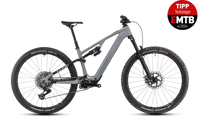 Cube AMS Hybrid ONE44 C:68X TM 400X (2025) | VTT électrique tout suspendu 29 pouces | swampgrey´n´purplereflex – aktuelle Variante