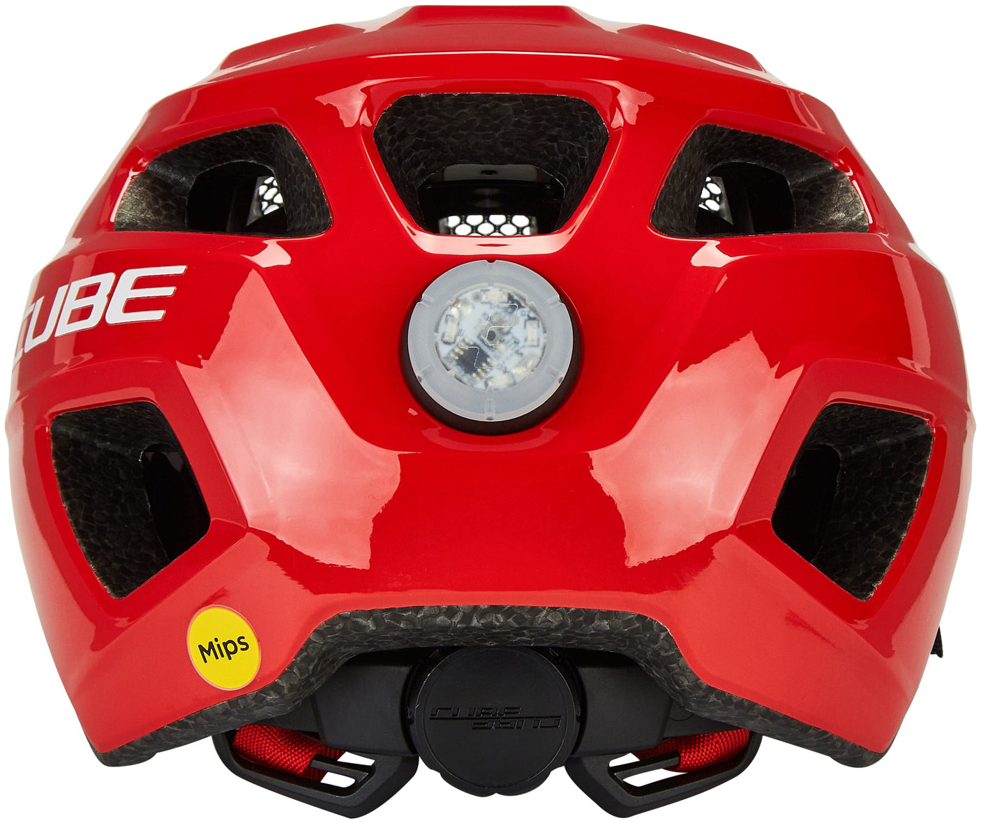 CUBE Casque LINOK rouge brillant