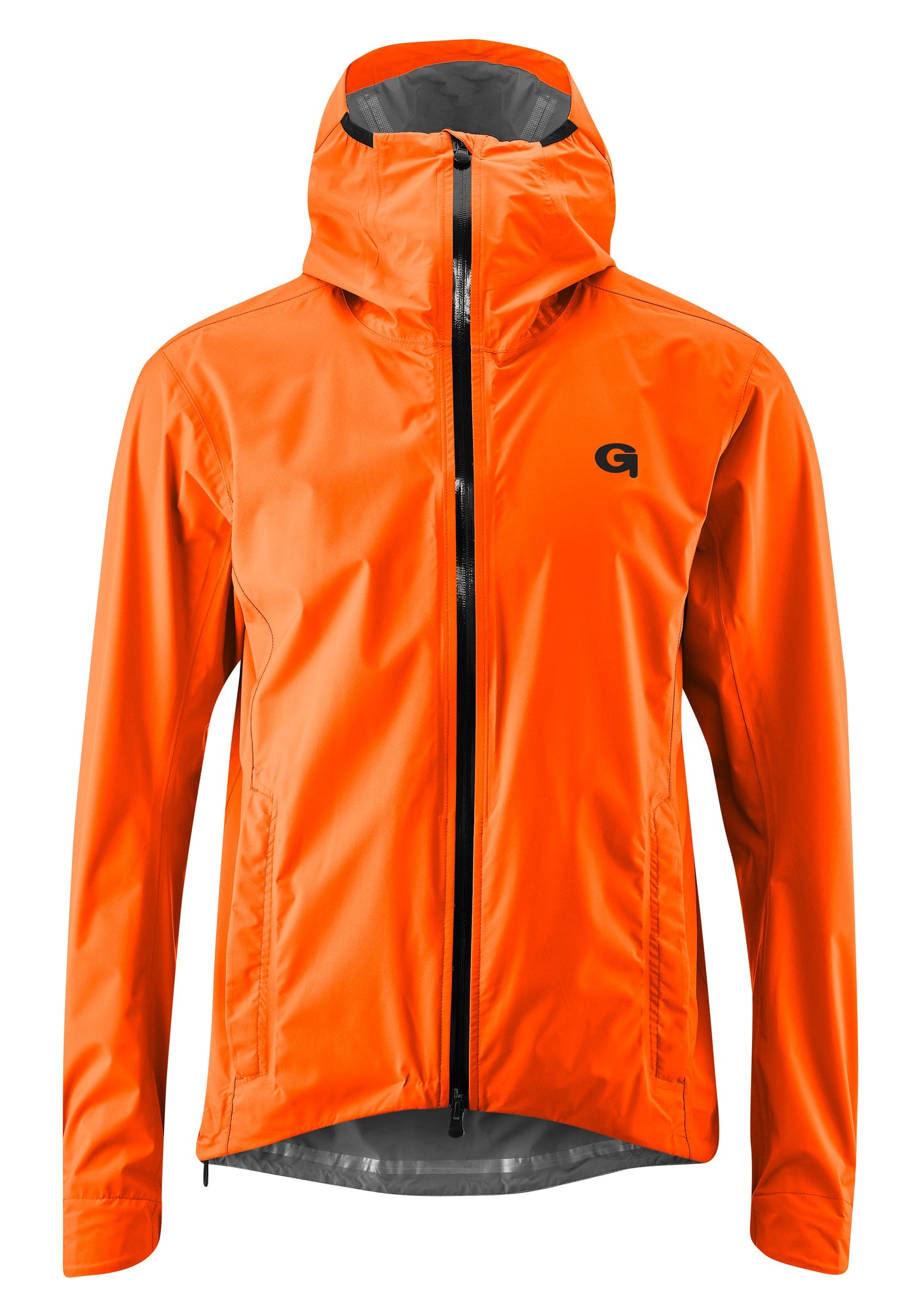 Veste Save Trail M imperméable homme orange