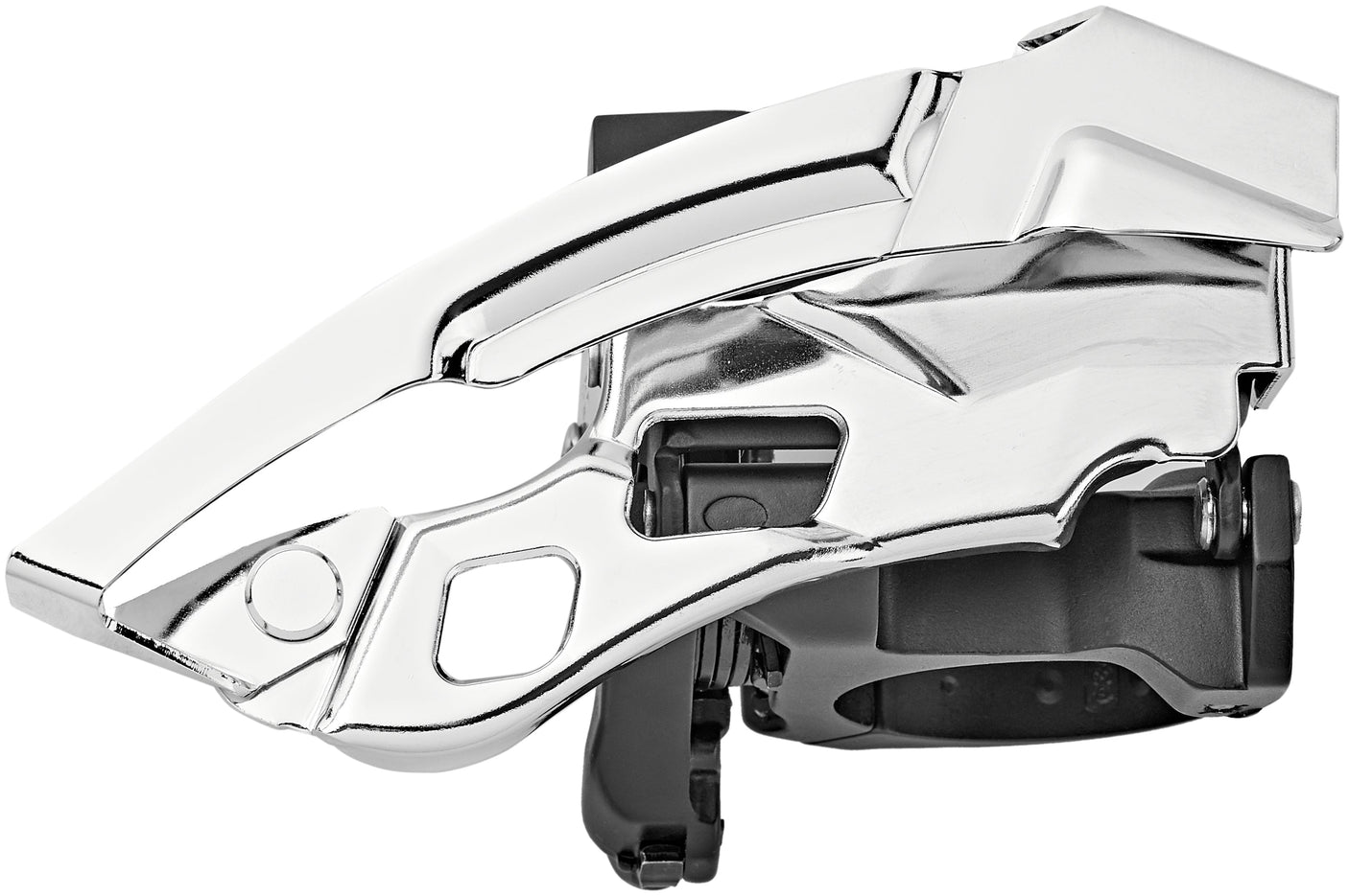 Shimano Deore XT Trekking FD-T8000 Dérailleur avant Collier bas 3x10 Down Swing noir