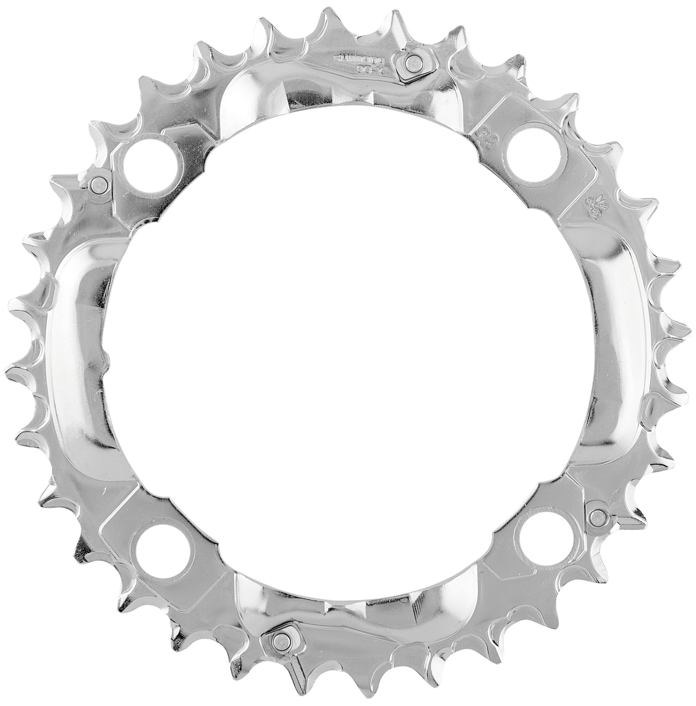 Shimano Deore FC-M532 plateau 3x9 vitesses argent