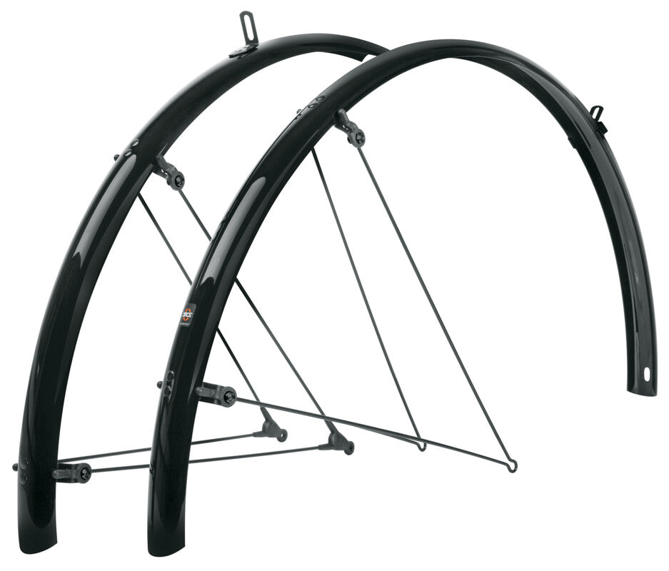 SKS Bluemels Basic garde-boue set 28" 35mm noir