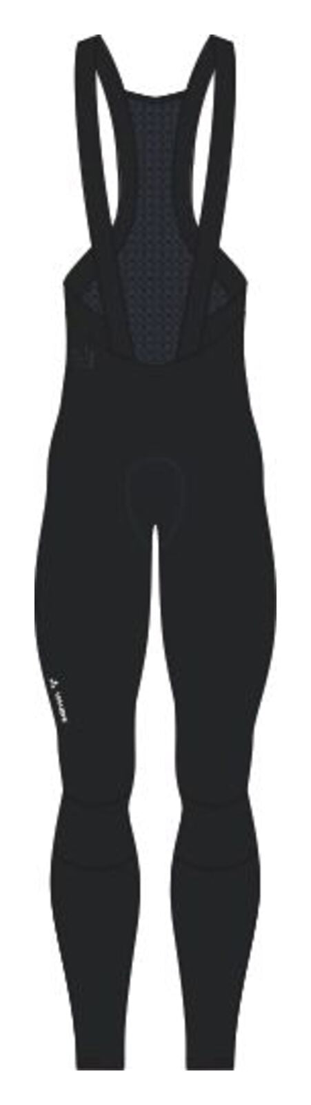 VAUDE Kuro Warm Collants à bretelles homme noir