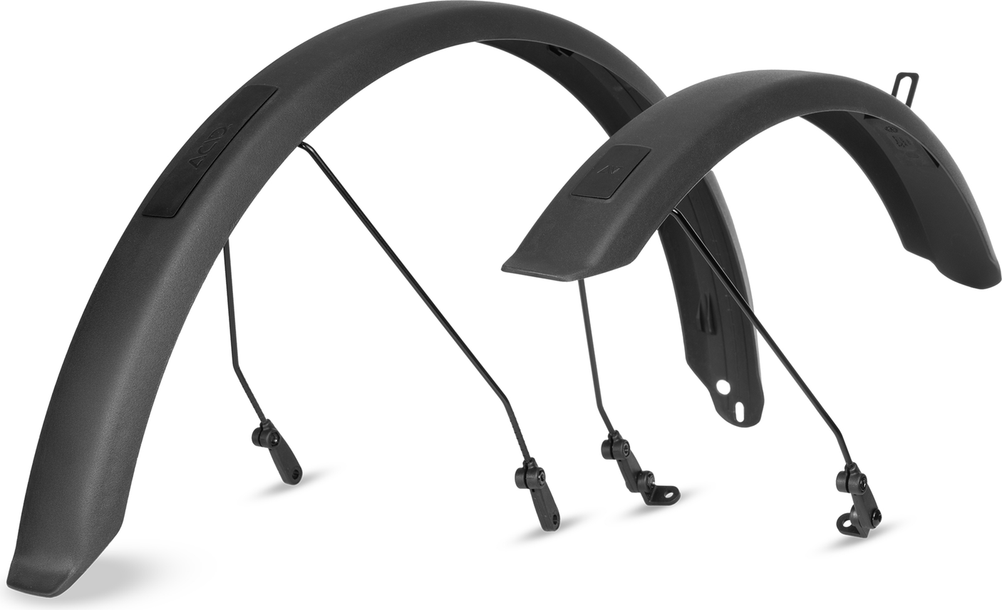 Set de garde-boue Acid ROOKIE 55 BB Mount 2.0 noir