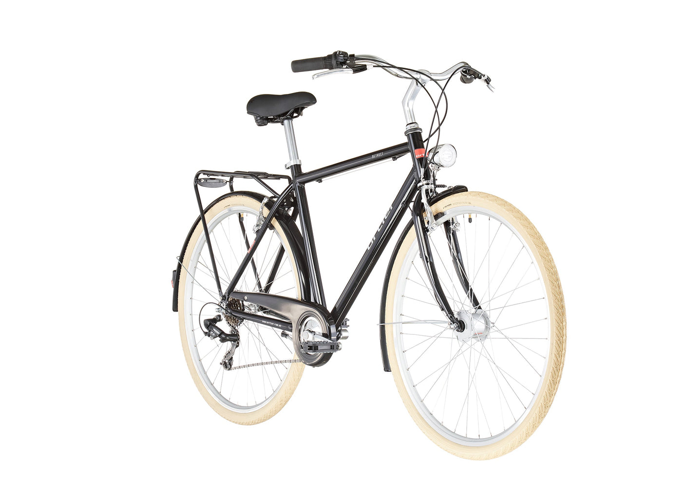 Ortler Detroit EQ Alloy 6 vitesses noir