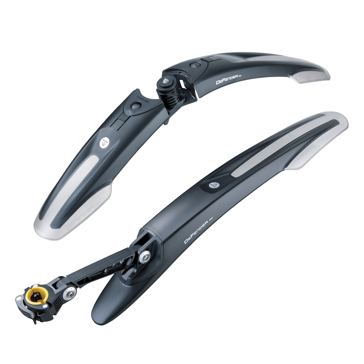 Set de garde-boue Topeak Defender M1/M2 gris/noir