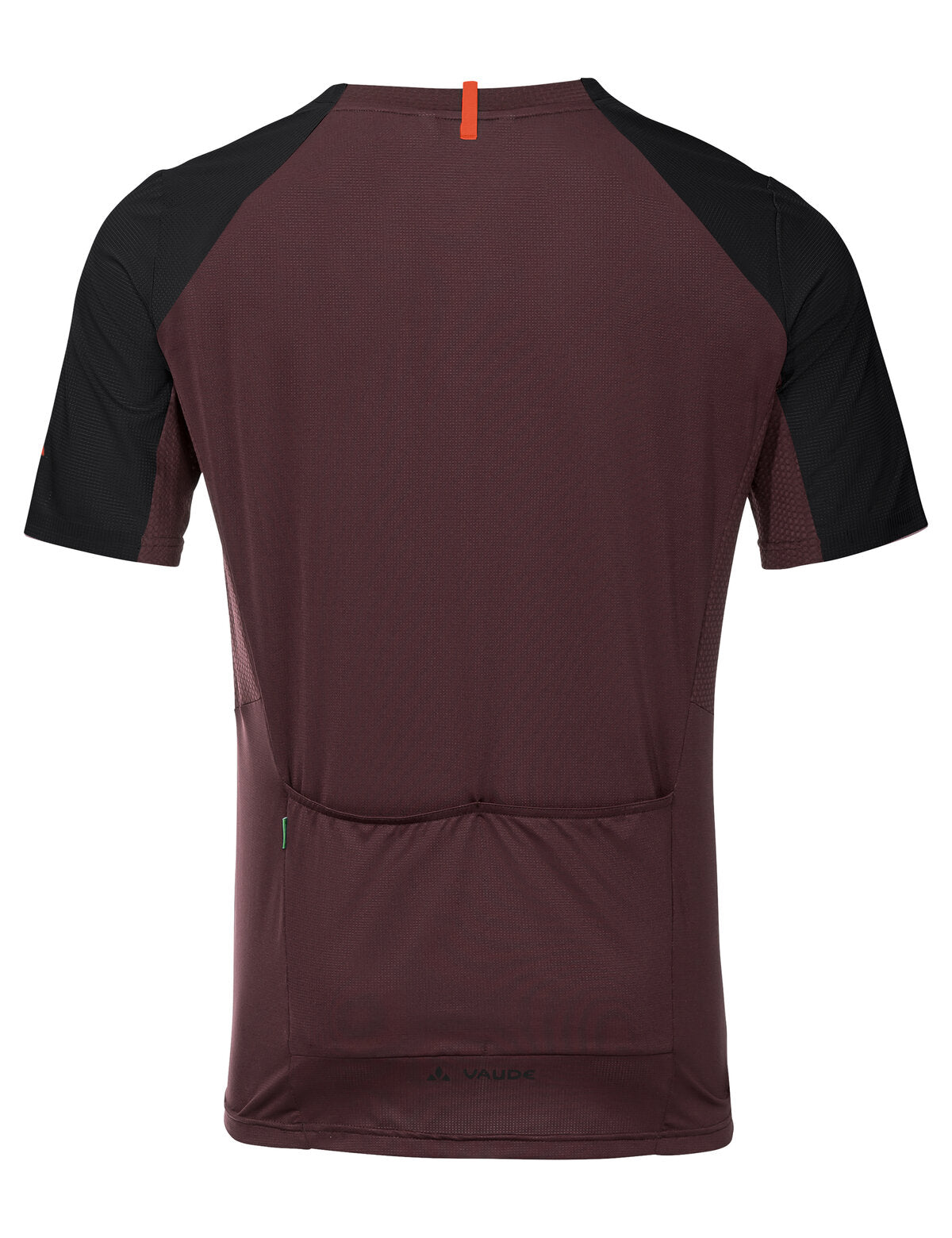 VAUDE Kuro II Maillot manches courtes homme rouge/noir
