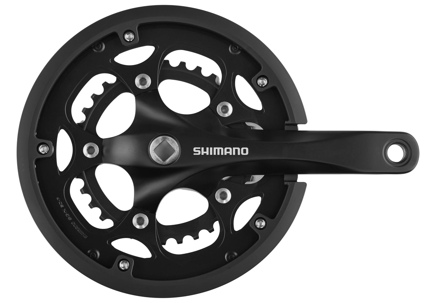 Shimano FC-RS200 pédalier 50x34 8 vitesses noir