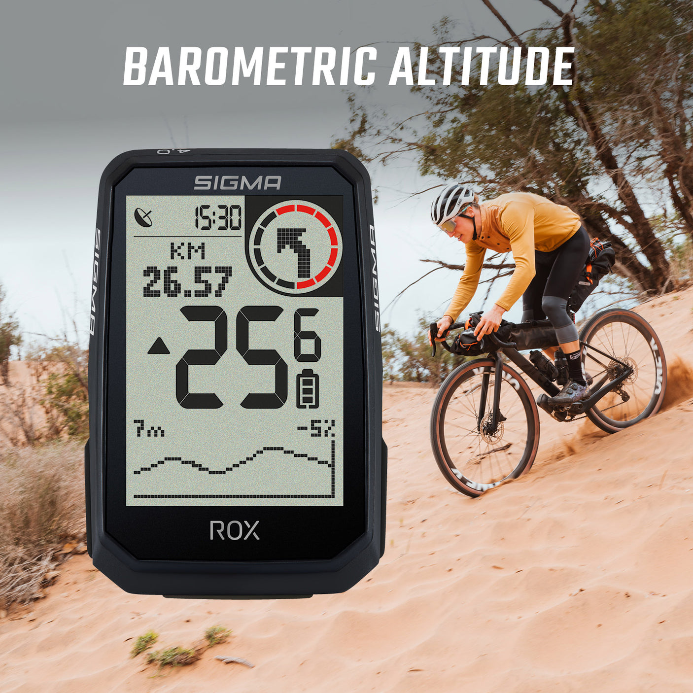 Sigma ROX 4.0 Endurance ordinateur de navigation HR Set noir