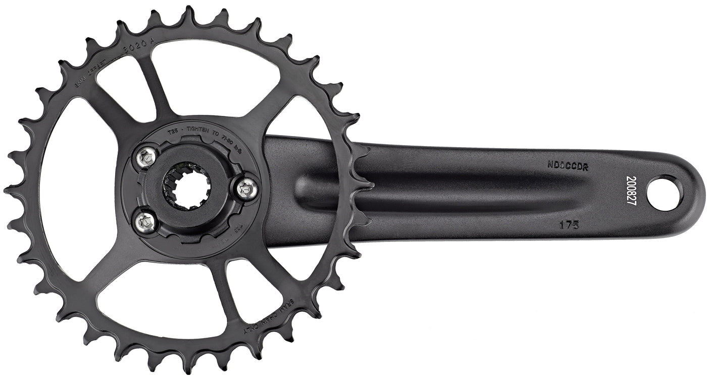 SRAM SX Eagle Power Spline pédalier 32 dents 12 vitesses noir