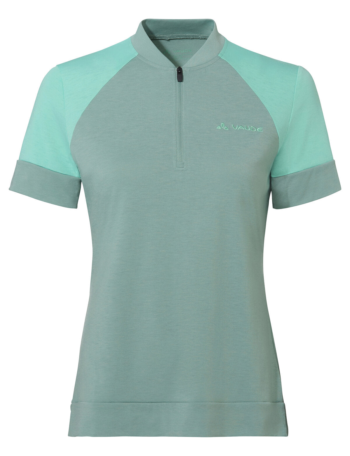 VAUDE Women's Altissimo Q-Zip Shirt fougère poussiéreuse uni