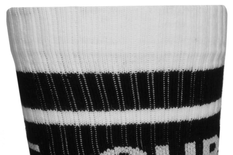 CUBE Chaussette After Race High Cut white´n´black