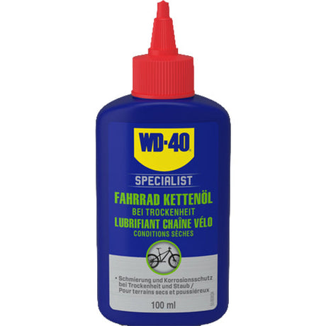 WD-40 Specialist Bike Lubrifiant de chaîne pour conditions sèches 100ml