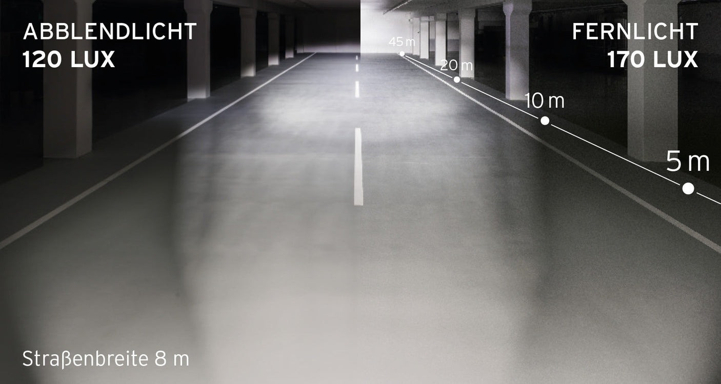 Busch + Müller Lumotec IQ-XM E Highbeam feu de route pour VAE noir