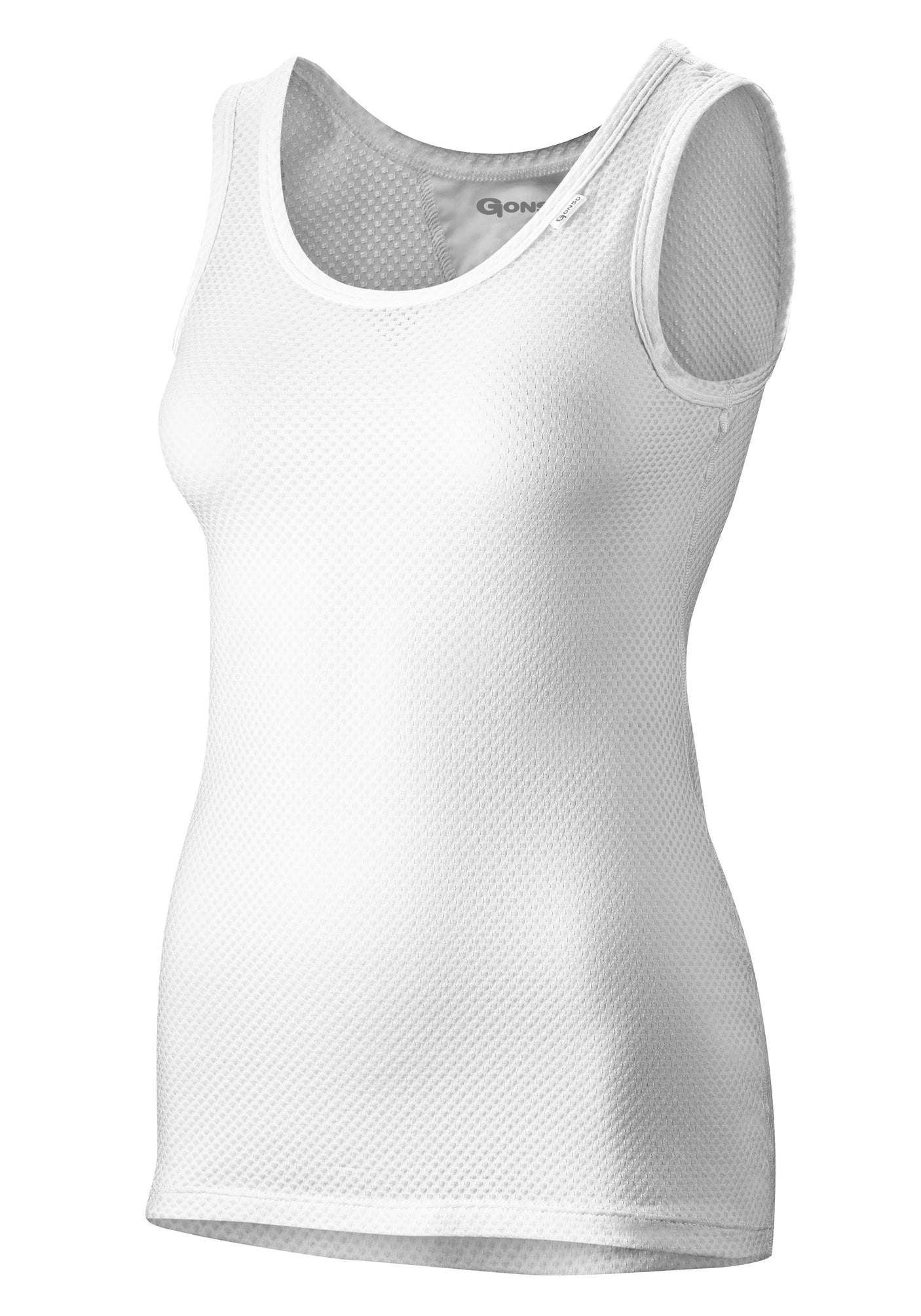 Gonso Base Shirt Sans Manches Femme Blanc