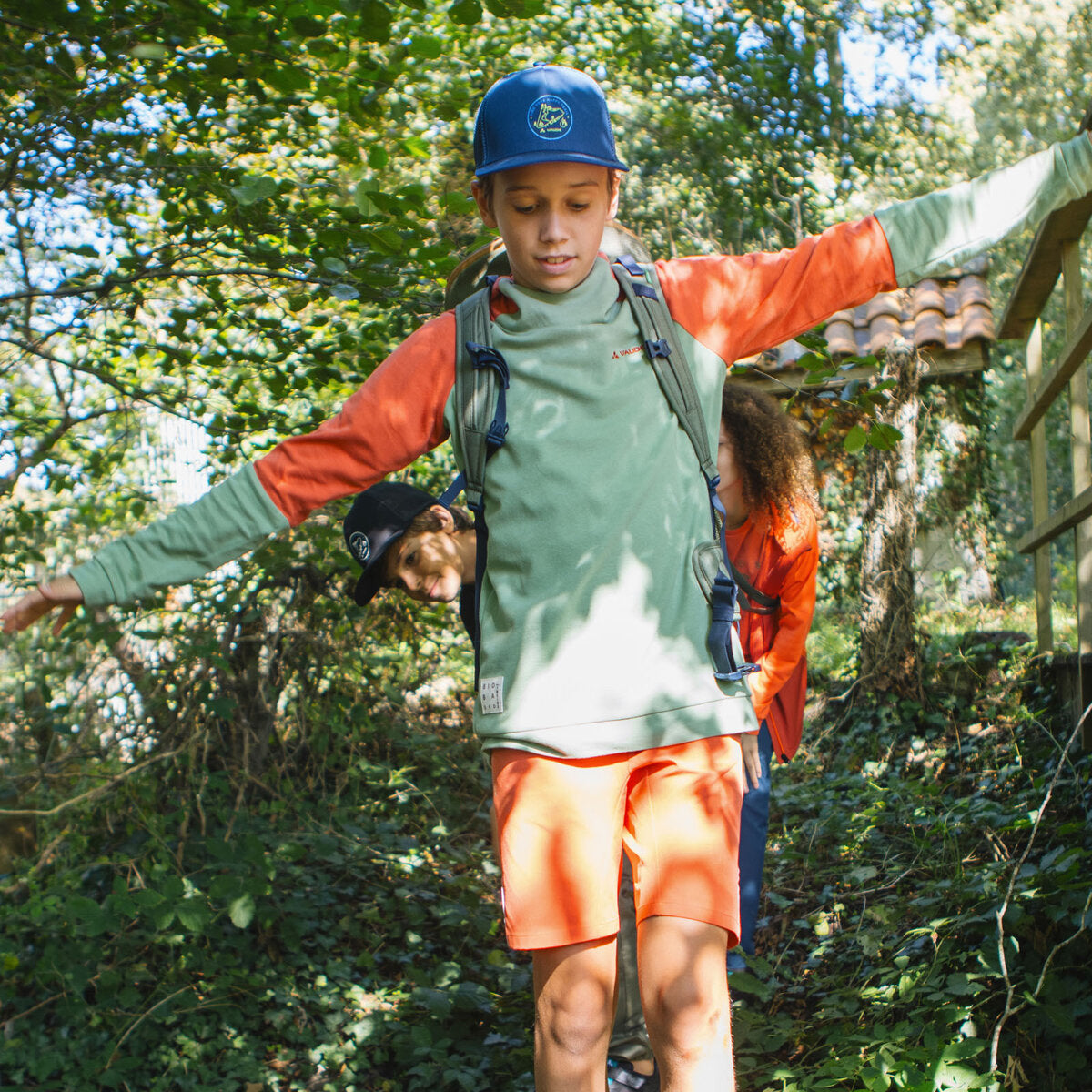 VAUDE Kids Qimsa Stretch Shorts bleu