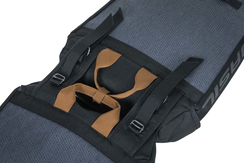 Basil Miles Sacoche double pour porte-bagages 34l bleu/noir