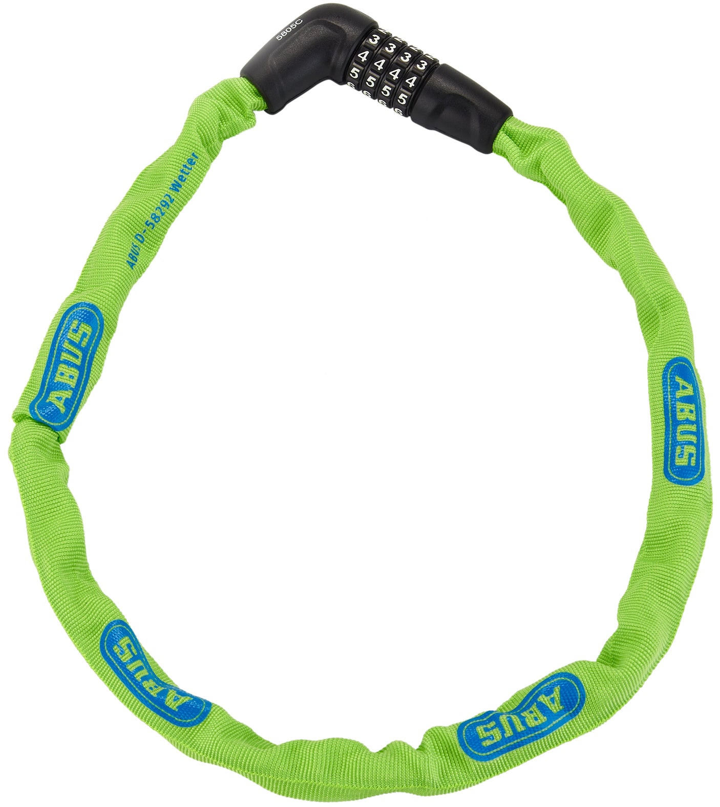 ABUS Steel-O-Chain 5805C/75 cadenas à chaîne lime