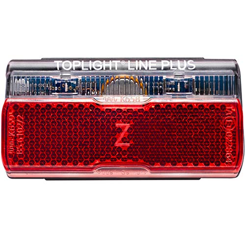 Busch + Müller Toplight Line + BrakeTec feu arrière avec feu de freinage et feu de position 50mm noir