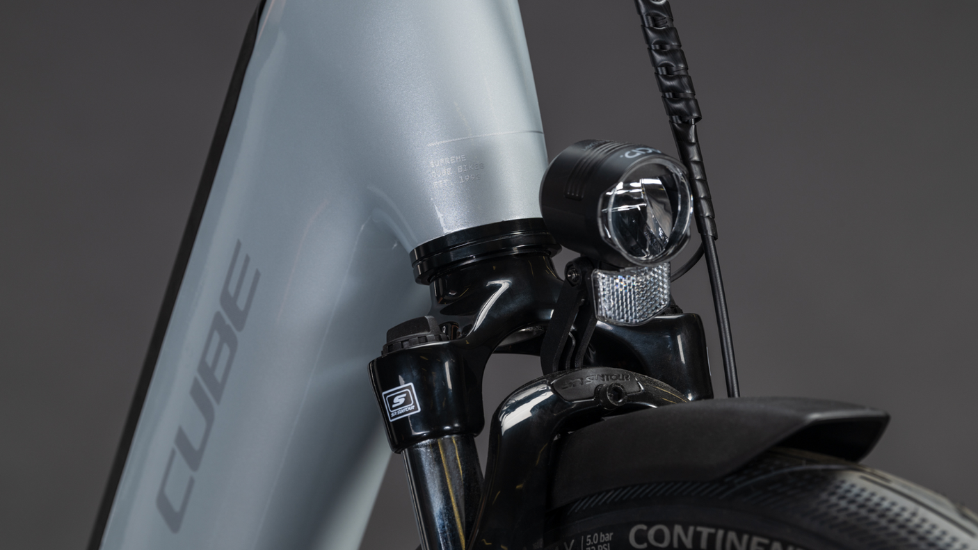 Cube Supreme Hybrid Comfort ONE 600 Easy Entry gris brouillard´n´reflex (2026)