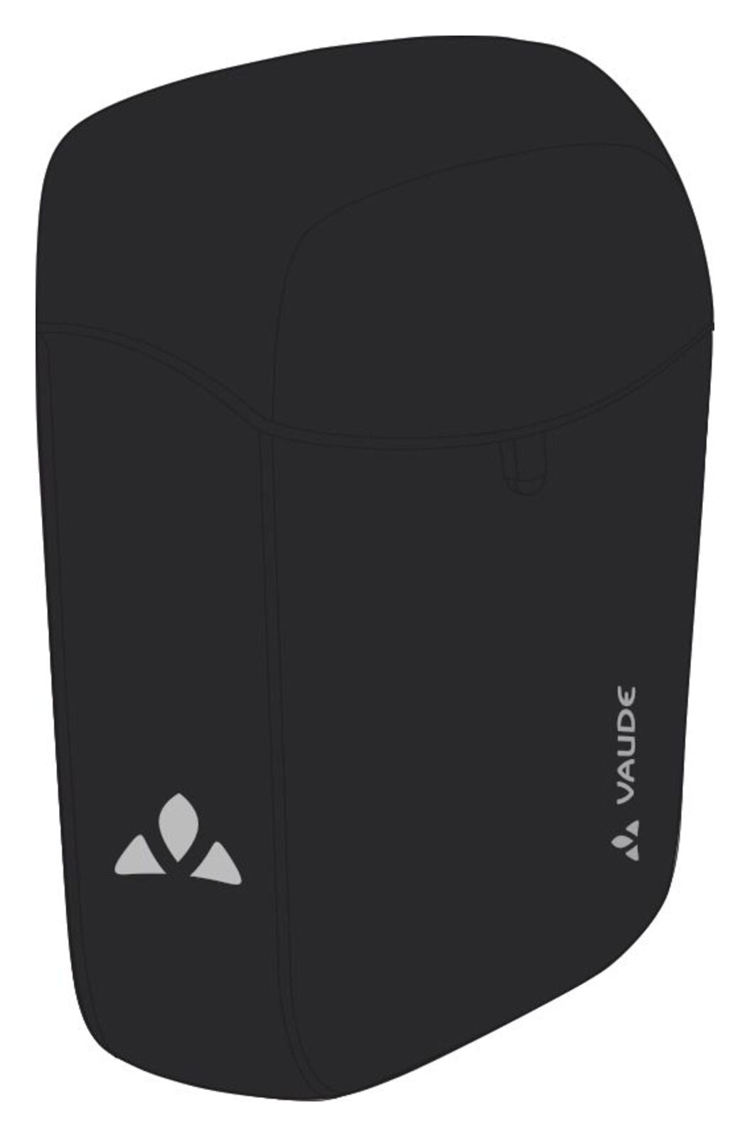 VAUDE Aqua Commute Single sacoche arrière noir