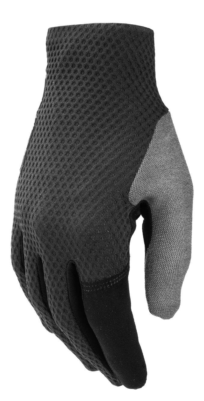 Gants CUBE Race doigts longs black