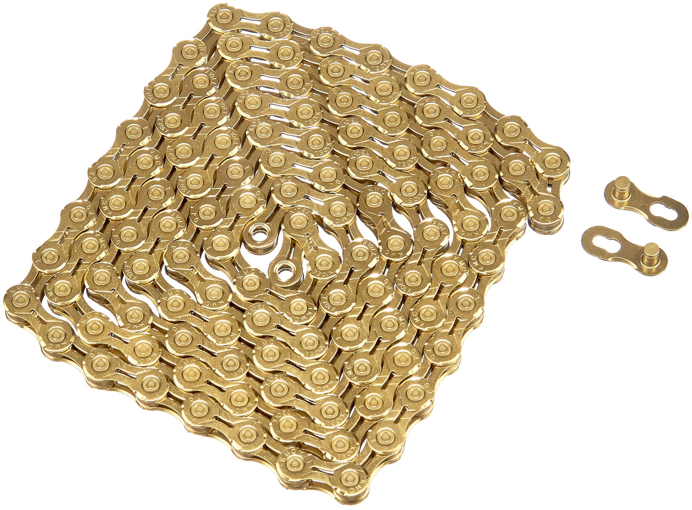 Chaîne KMC X10EL Ti-N 10 vitesses or