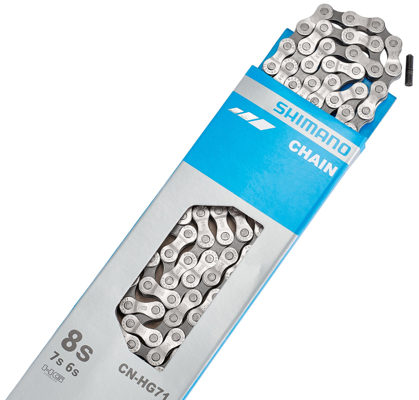 Chaîne Shimano CN-HG71 7/8 vitesses argent
