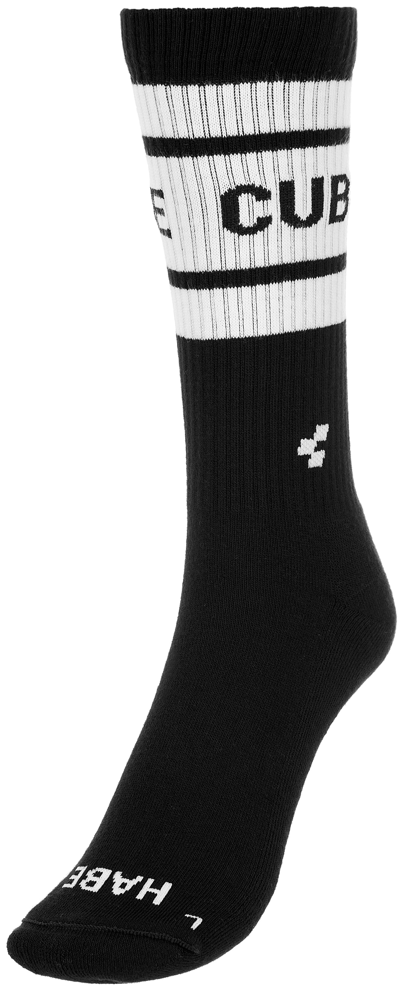 CUBE Chaussette After Race High Cut black´n´white