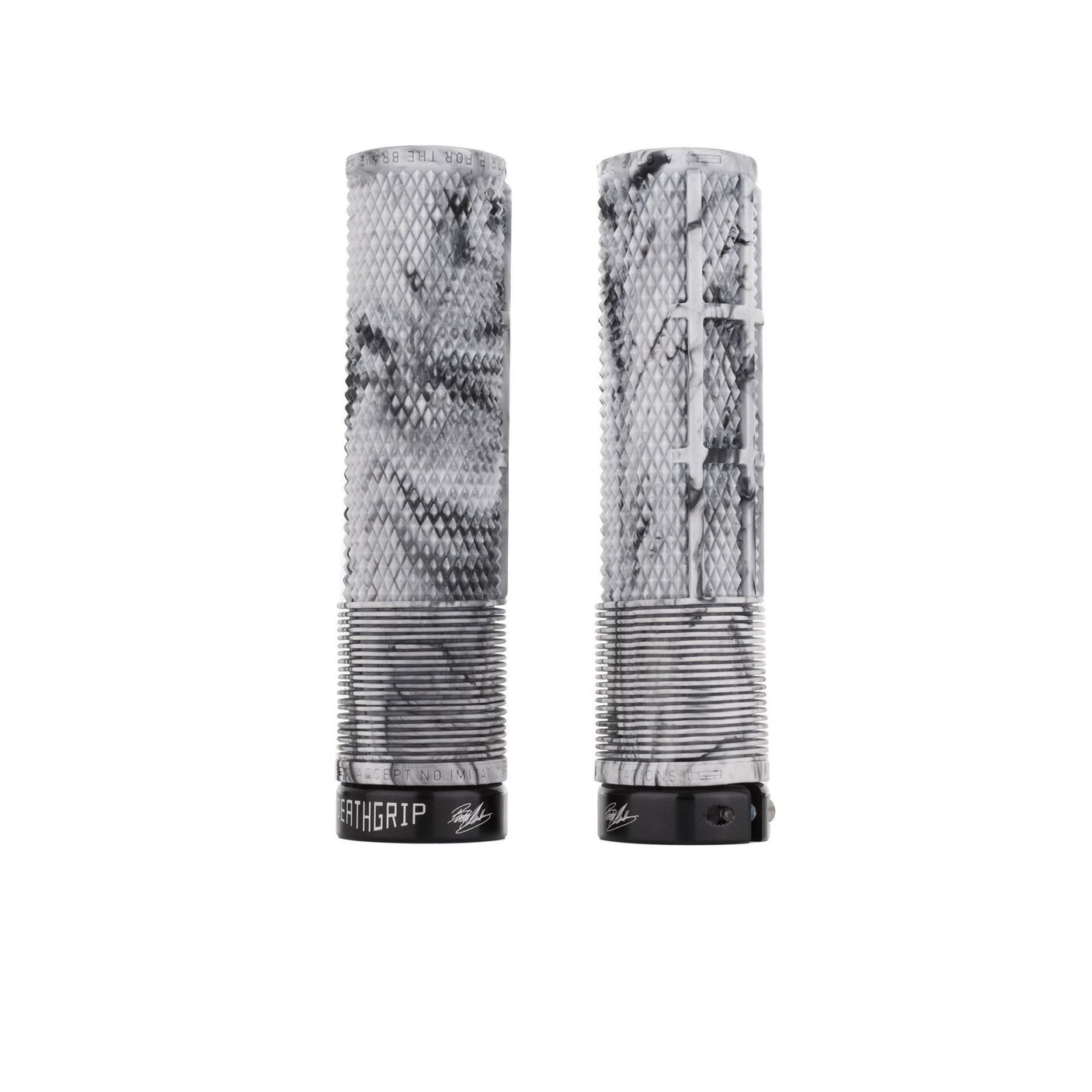 DMR Brendog DeathGrip Lock-On poignées sans flange Ø31,3mm snow camo