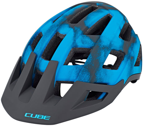 CUBE BADGER casque VTT bleu