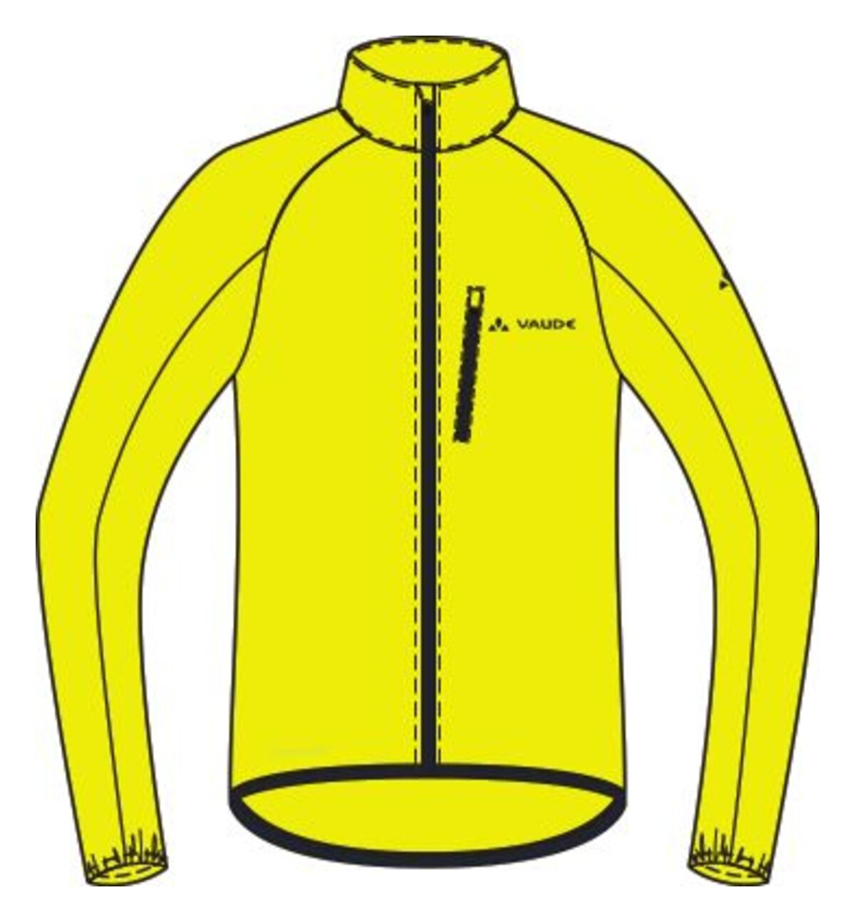 VAUDE Drop Jacket III homme jaune